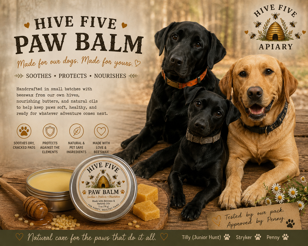 Hive Five Bee Nimble Paw Balm