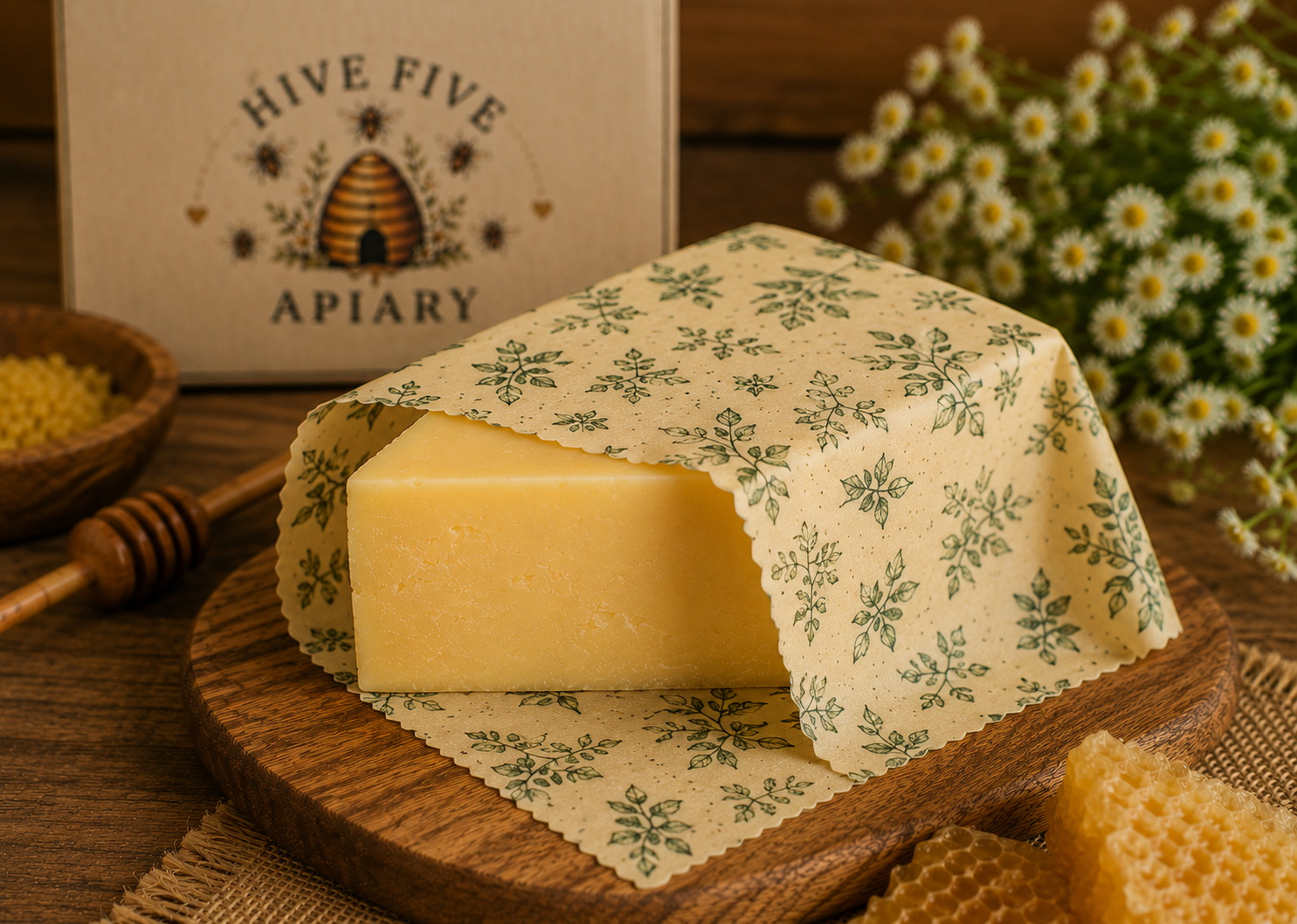 Hive Five Beeswax Wraps