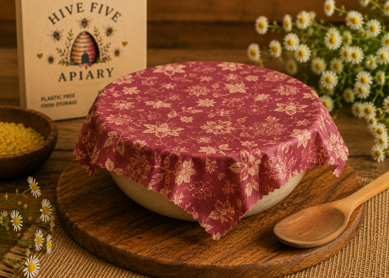 Hive Five Beeswax Wraps