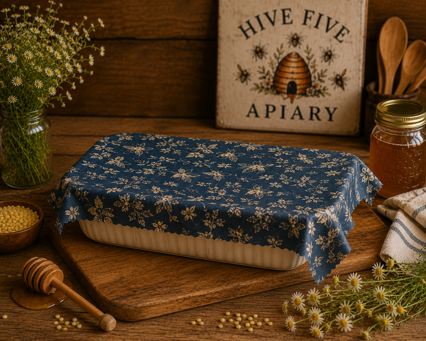 Hive Five Beeswax Wraps